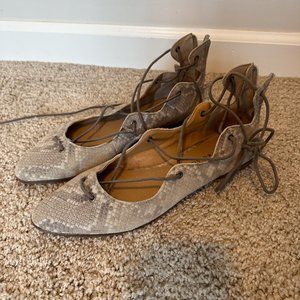 Strappy Ballet Flats